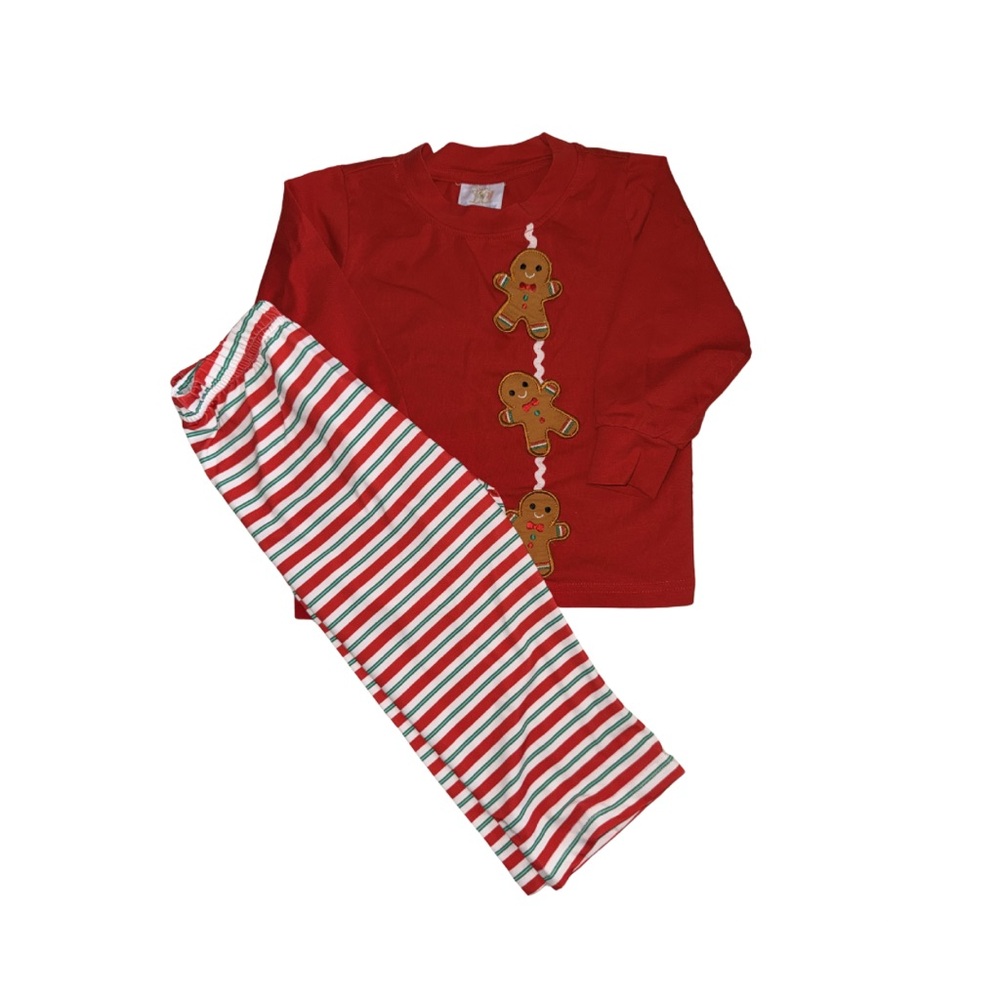 Red Gingerbread Set